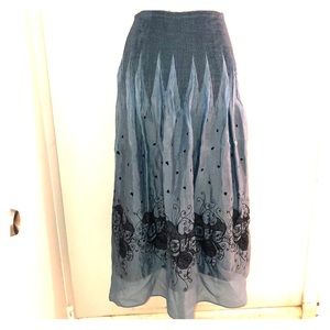 Lapis Skirt and Dress